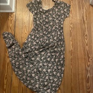 All That Jazz Floral Y2K 90s Maxi Dress Size Medium